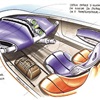 Citroen Osee (Pininfarina), 2001 - Interior Design Sketch